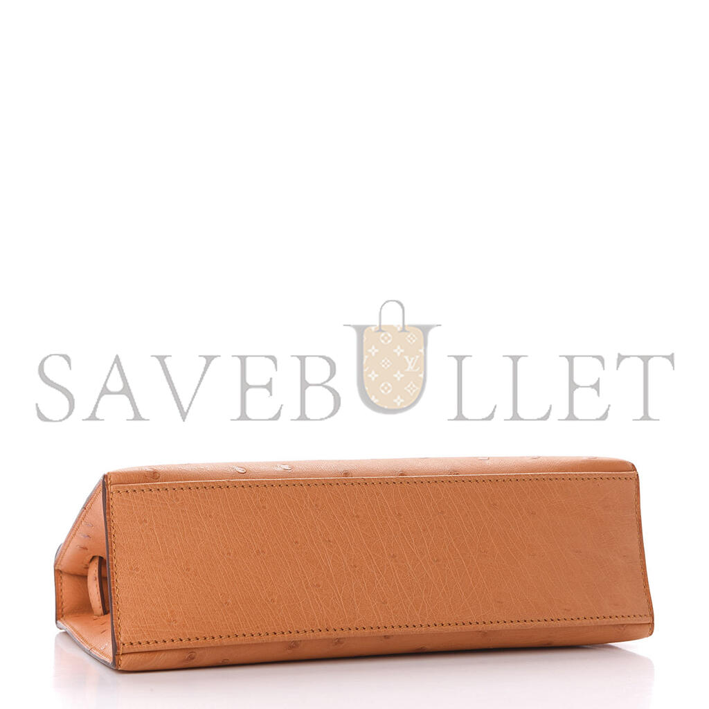 H**mes master kelly pochette golden brown (22*14*7cm)